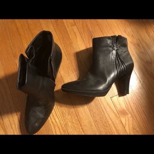Anne Klein black booties